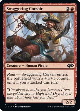 Swaggering Corsair (Jumpstart 2022) Medium Play