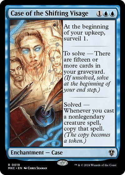 Case of the Shifting Visage (Commander: Murders at Karlov Manor) Light Play