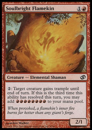 Soulbright Flamekin (Duel Decks: Jace vs Chandra) Light Play