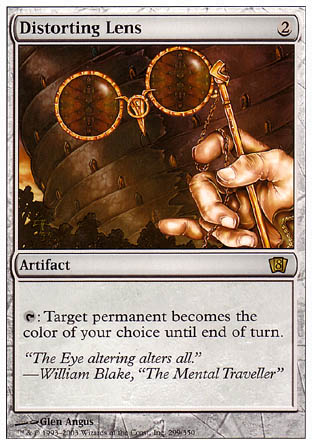 Distorting Lens (8th Edition) Near Mint Foil