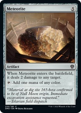 Meteorite (Dominaria United) Near Mint Foil