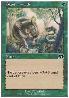 Giant Growth (Classic 6th Edition) Medium Play