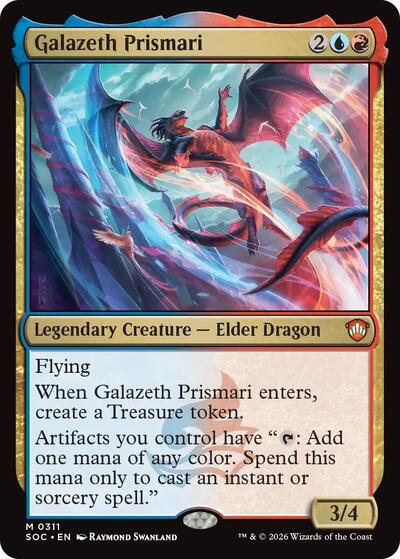 Galazeth Prismari (Commander: Secrets of Strixhaven) Near Mint
