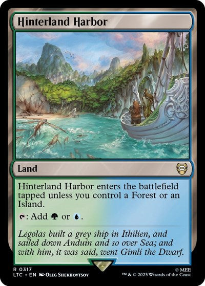 Hinterland Harbor (Commander: The Lord of the Rings: Tales of Middle-earth) Light Play