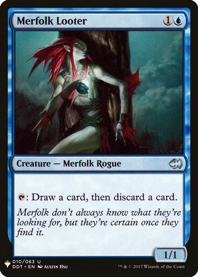 Merfolk Looter (Mystery Booster) Light Play