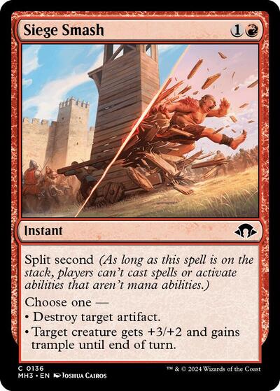 Siege Smash (Modern Horizons 3) Near Mint Foil
