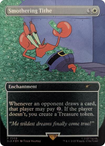 Smothering Tithe (7009) (Rainbow Foil) (Secret Lair) Near Mint Foil