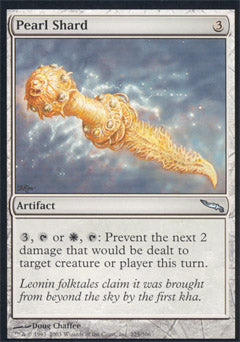 Pearl Shard (Mirrodin) Light Play Foil