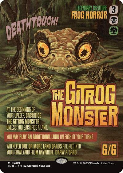 The Gitrog Monster (Showcase) (Innistrad Remastered) Near Mint Foil