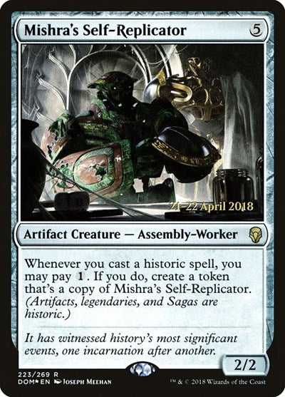 Mishra's Self-Replicator (Promos: Prerelease Cards) Near Mint Foil