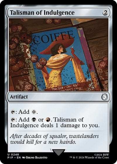 Talisman of Indulgence (Universes Beyond: Fallout) Near Mint Foil