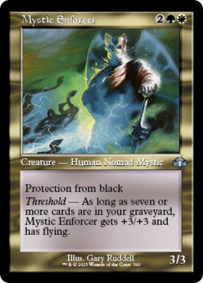 Mystic Enforcer (Retro Frame) (Dominaria Remastered) Near Mint Foil