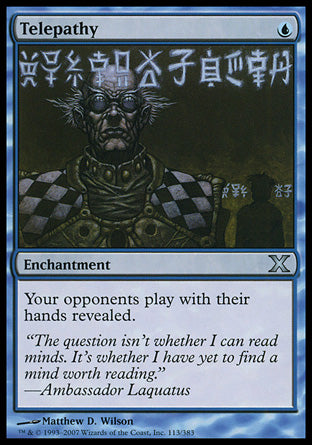 Telepathy (10th Edition) Near Mint Foil