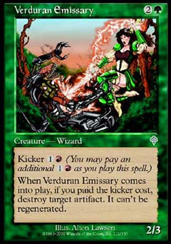 Verduran Emissary (Invasion) Near Mint Foil