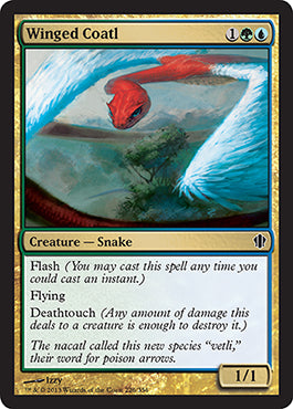 Winged Coatl (Commander 2013 Edition) Near Mint