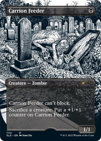 Carrion Feeder (Borderless) (Secret Lair) Near Mint Japanese