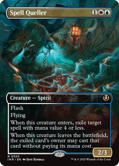 Spell Queller (Borderless) (Innistrad Remastered) Light Play Foil