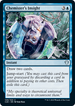 Chemister's Insight (Commander 2020 Ikoria) Near Mint