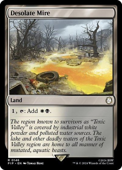 Desolate Mire (Universes Beyond: Fallout) Light Play