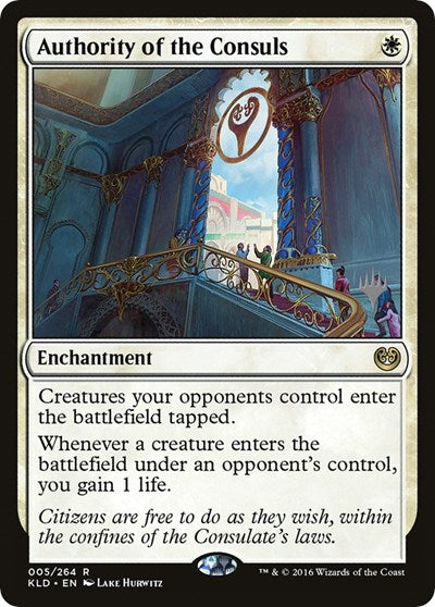 Authority of the Consuls (Promo Pack: Core Set 2021) Near Mint Foil