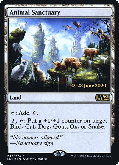 Animal Sanctuary (Promos: Prerelease Cards) Near Mint Foil