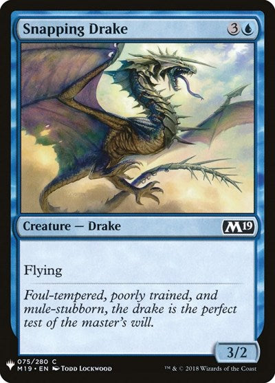 Snapping Drake (Mystery Booster) Near Mint