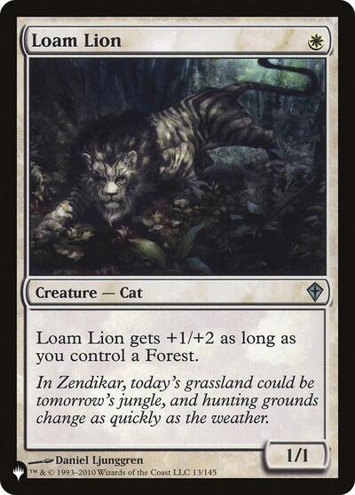Loam Lion (The List) Light Play