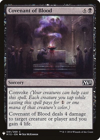 Covenant of Blood (Mystery Booster) Near Mint