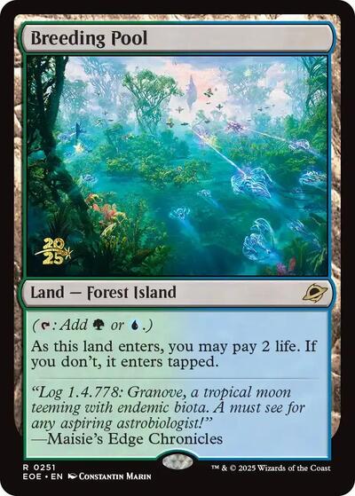 Breeding Pool (Promos: Prerelease Cards) Light Play Foil