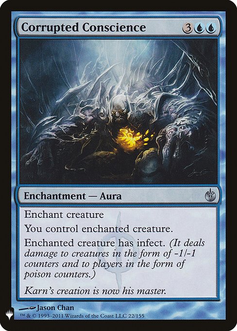 Corrupted Conscience (Mystery Booster) Light Play