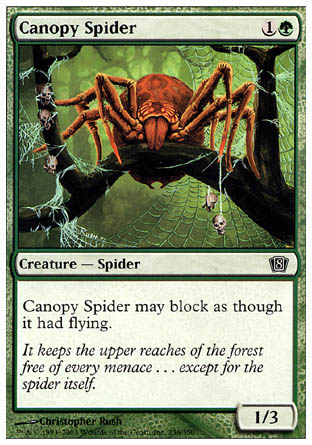 Canopy Spider|1|0|0.00
