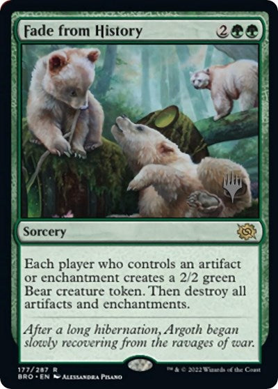Fade from History (Promo Pack: The Brothers War) Near Mint