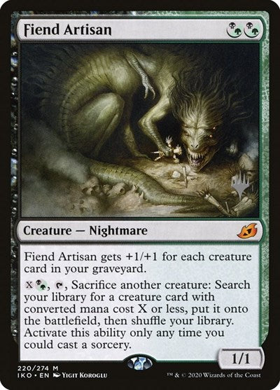 Fiend Artisan (Promo Pack: Ikoria) Light Play