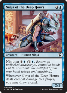 Ninja of the Deep Hours (Commander 2018) Near Mint