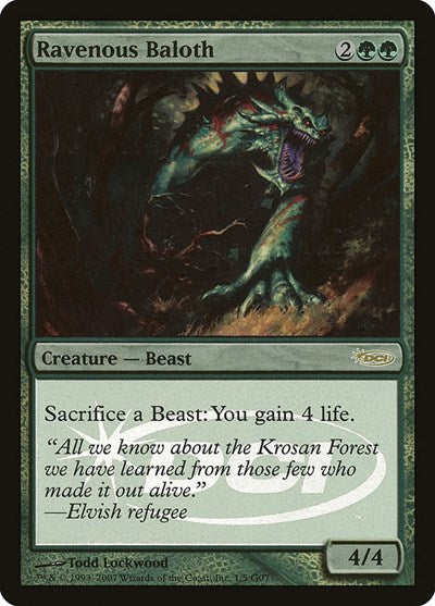 Ravenous Baloth (Promos: Judge) Near Mint Foil