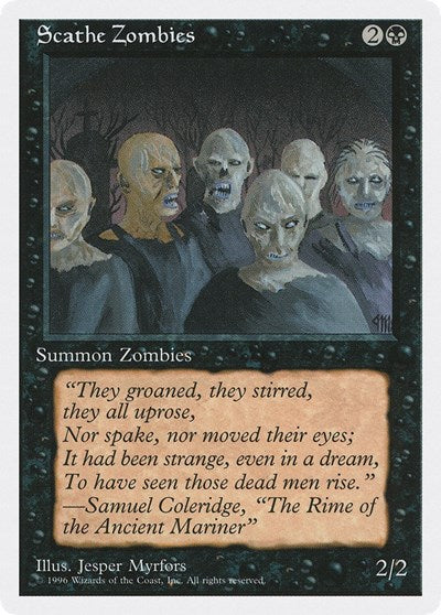 Scathe Zombies (Introductory Two-Player Set) Near Mint