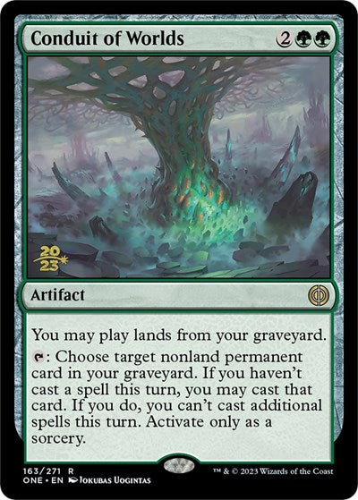 Conduit of Worlds (Promos: Prerelease Cards) Light Play Foil