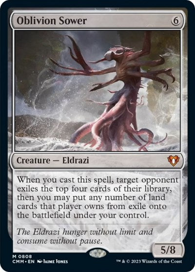 Oblivion Sower (Commander Masters) Medium Play