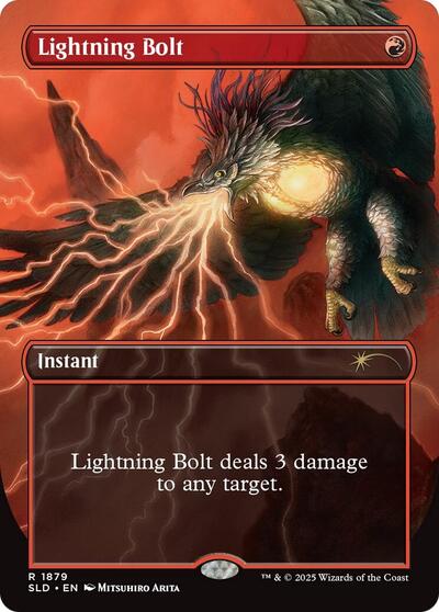 Lightning Bolt (1879) (Secret Lair) Near Mint