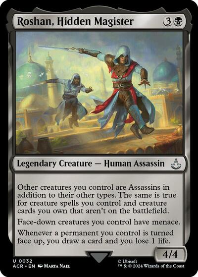 Roshan, Hidden Magister (Universes Beyond: Assassin's Creed) Light Play
