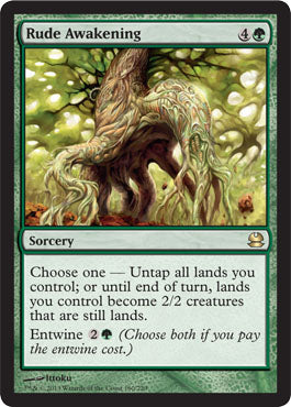 Rude Awakening (Modern Masters) Light Play Foil
