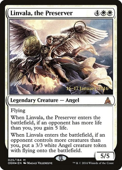 Linvala, the Preserver (Promos: Prerelease Cards) Light Play Foil