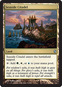 Seaside Citadel (Commander 2013 Edition) Light Play