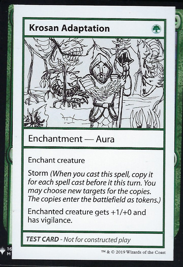 Krosan Adaptation (Mystery Booster Test Print) Near Mint