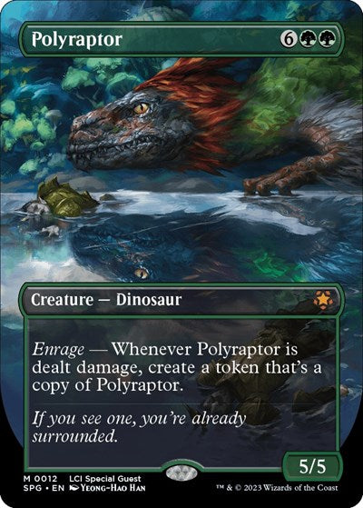 Polyraptor (Borderless) (Special Guests) Near Mint Foil