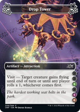Drop Tower (3-5-6) (Unfinity) Near Mint Foil