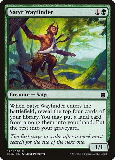 Satyr Wayfinder (Commander Anthology) Medium Play