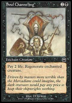 Soul Channeling (Mercadian Masques) Light Play Foil
