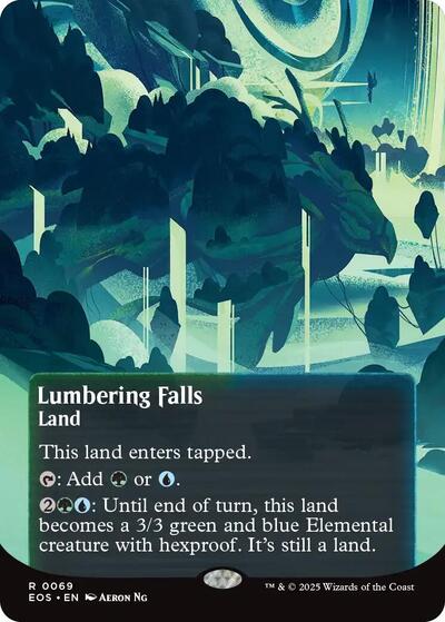 Lotus Field (0068) (Borderless) (Stellar Sights) Light Play Foil