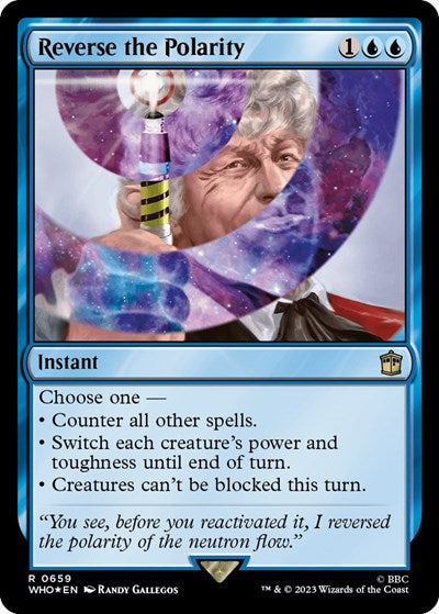 Reverse the Polarity (Surge Foil) (Universes Beyond: Doctor Who) Near Mint Foil